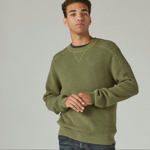 Lucky Brand Waffle Sweater